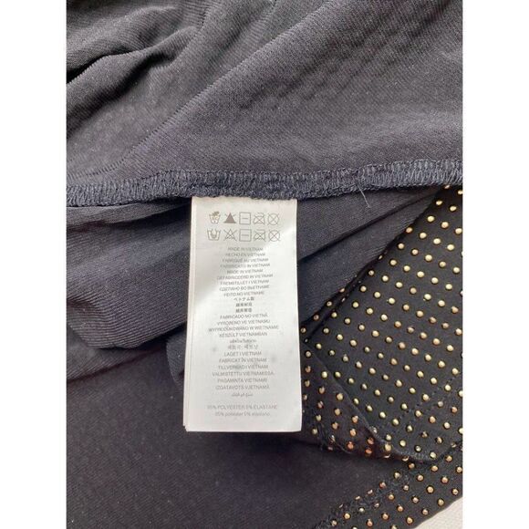 Michael Kors Shift‎ Dress Women's Small Black Gold Metallic Stretchy NEW - Picture 11 of 13